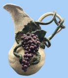 Grape Clay Art by Sara A. Barnhill—Pitcher, 12