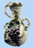 Grape Clay Art by Sara A. Barnhill, Vase, 15 1/2