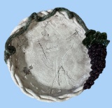 Grape Clay Art by Sara A. Barnhill, Plate, 14