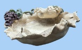 Hand Made Clay Art Chip and Dip by Sara A.