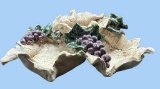 Hand Made Clay Art Chip and Dip by Sara A.
