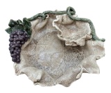 Hand Made Clay Art Chip and Dip by Sara A. Barnhill