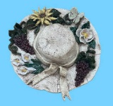 Hand Made Clay Art by Sara A. Barnhill--Hat Wall