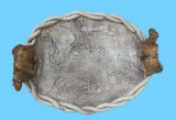 Hand Made Clay Art by Sara A. Barnhill--Oval Tray