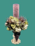 Hand Made Clay Art by Sara A. Barnhill--Candle