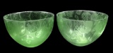 (2) Lenox Natures Impressions Embossed