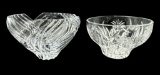 Vintage Lenox Kelly Crystal Bowl, 9 1/4