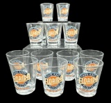 (17) Dave and Buster’s Florida Shot Glasses