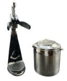 Countertop Wine Opener and Ice Bucket