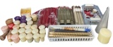 Large Assortment of Candles—Tapers, Votives, Etc.