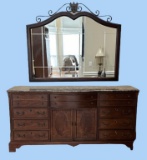 Dresser with Mirror--Covington Park Collection by