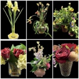 (6) Artificial Floral Arrangements