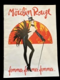 Vintage Moulin Rouge Program (1983)