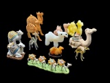 Large Assortment of Camel Figurines Including: