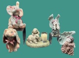 Assorted Decorative Items: (2) Decoupage