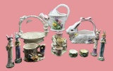 Assorted Easter Dishes & Decorations including (2)