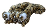 (3) Stuffed Tigers by Fiesta Concession Corp. -