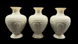 (3) Lenox Athenian Vases--8 1/4