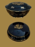 (2) Limoges (France) Trinket/Dresser Boxes