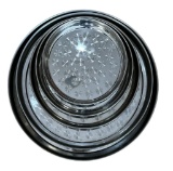 Set of (6) Round Trays (India):  22 3/34