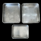 (3) Baking Pans: (1) 13 1/2” x 11 1/4” and (2) 1