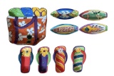 Clay Art Summer Fun Serving Dish - 12 1/4” x 12