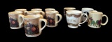 Set of (7) Coffee Mugs and (4) Odd Coffee Mugs