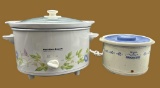 Hamilton Beach Slow Cooker and Small Rival