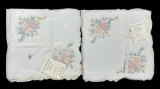 (12) New Hand Embroidered Napkins (Portugal)