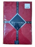 Waterford Rectangular Crimson Tablecloth--70