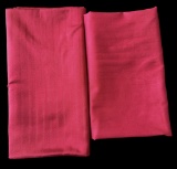 (2) Tablecloths - 80 1/2” x 64”