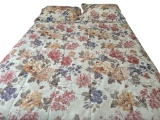 Queen Size Comforter Set: Dust Ruffle,