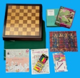 Jig Saw Puzzles, Chess/ Backgammon Board/ S
