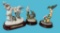 (2) Andrea by Sadek Hummingbird Figurines & (1)