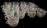 (26) Assorted Glass Punch Cups
