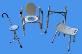 Walking Cane with Seat, Walker, and Shower Seat