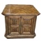 Vintage 2-Door End Table - 26