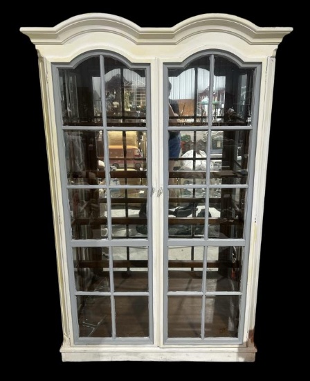 2- Door Glass Front Display Cabinet