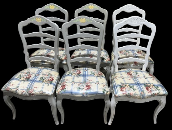 Set of (6) Dining Chairs