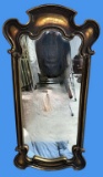 Ornate Wooden Mirror—24.5” x 50”