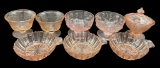 Assorted Depression Glass: (3) Fortune Fruit