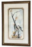 Framed, Matted, and Signed Beverly Fields