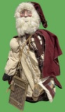 Vintage Santa—37” Tall