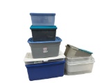 Assorted Storage Bins