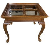 Glass Top End Table - 28