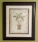Framed and Matted Palm Tree Art—24.5” x 28”