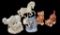 Assorted Figurines, Including Mann