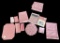 Assorted Pink Linens: