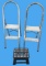 (2) Step Ladders and (1) Step Stool