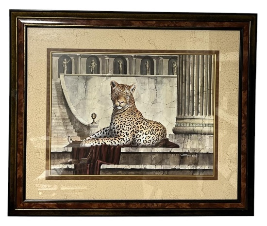 Framed & Double Matted Signed Print by Steve